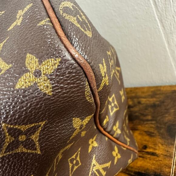 Louis Vuitton Vintage Monogram Sac Souple 45 Duffle Bag Boston Travel - Picture 16 of 16